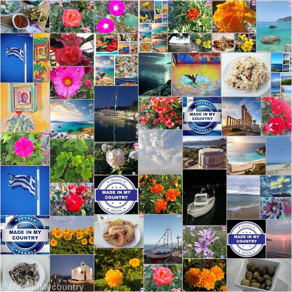 The Aegean sea of Greece (Hellas), Cyprus and the Greek islands!! MadeinMycountry is a global platform that celebrates and supports local history, culture, art, and nature conservation efforts. For two decades, we have been sponsoring local museums, cultural organizations, travel destinations, historical sites, and various cultural events around the world.